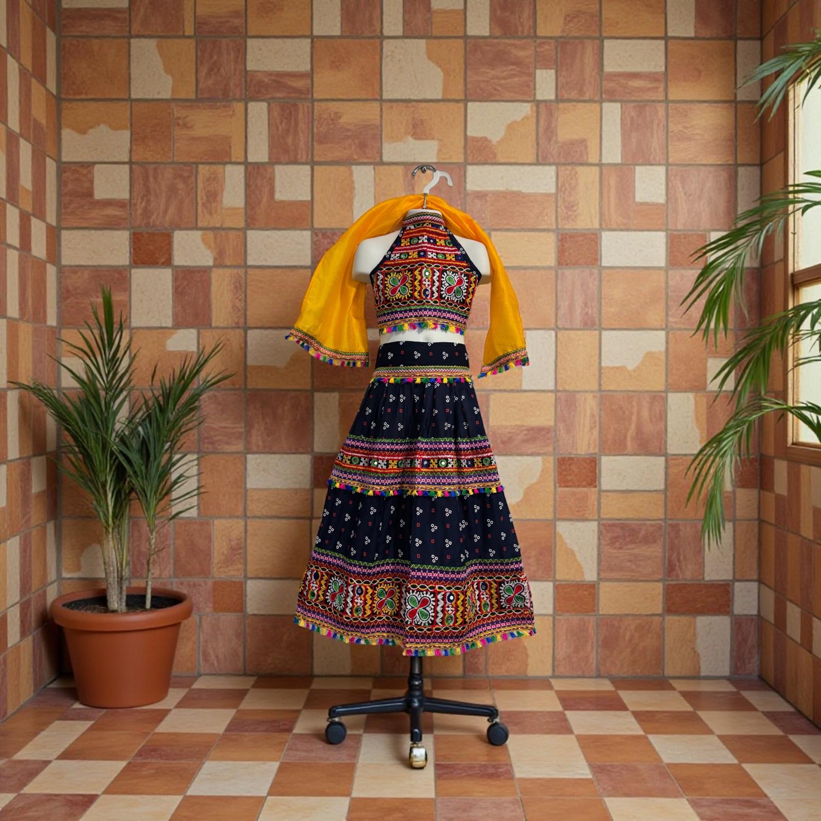 Kids Traditional Lehnga Set – Elegant & Stylish