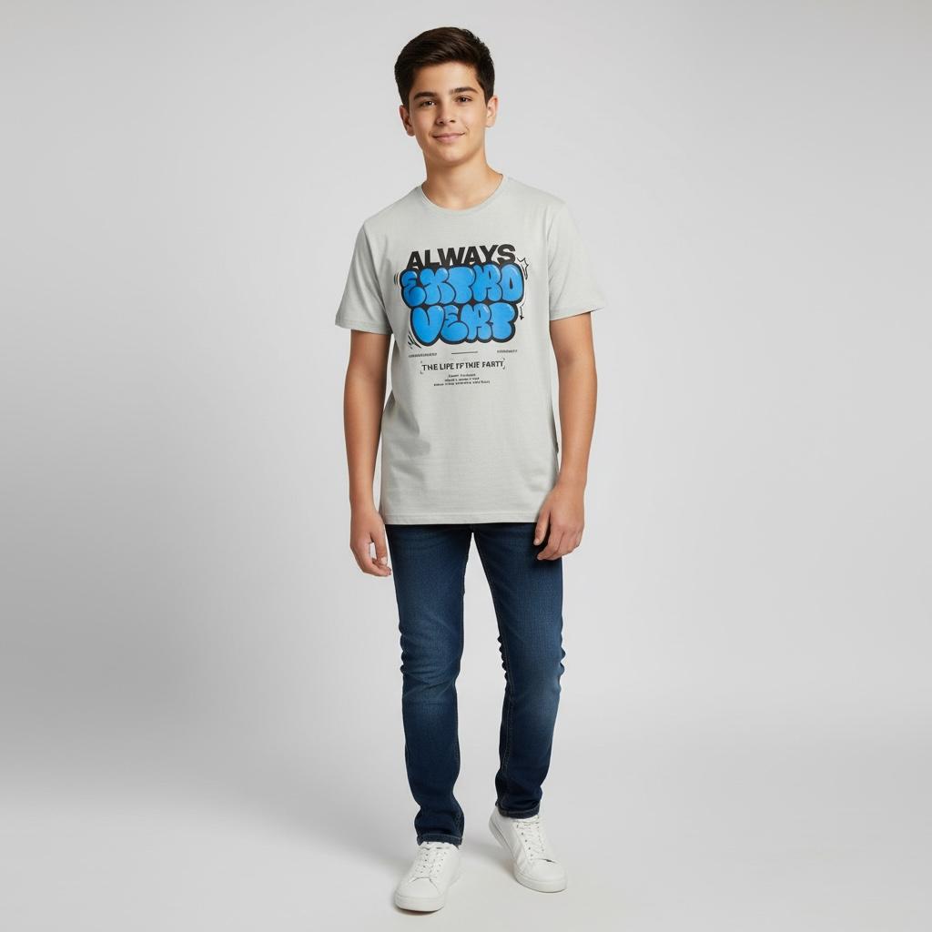 T-Shirt Round Neck - Always Extrovert