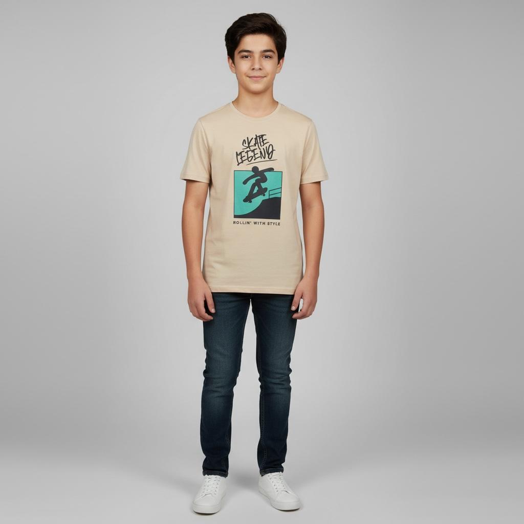 T -Shirt Round Neck - Skate Legend